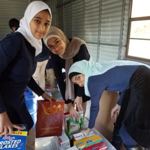 Student Council “Backpack Buddies” Food Drive